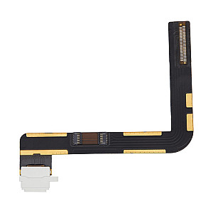 Charging Port Flex Cable - White OEM for iPad 7 (2019) / iPad 8 (2020) / iPad 9 (2021) Charging Port Flex Cable - White OEM for iPad 7 (2019) / iPad 8 (2020) / iPad 9 (2021)
