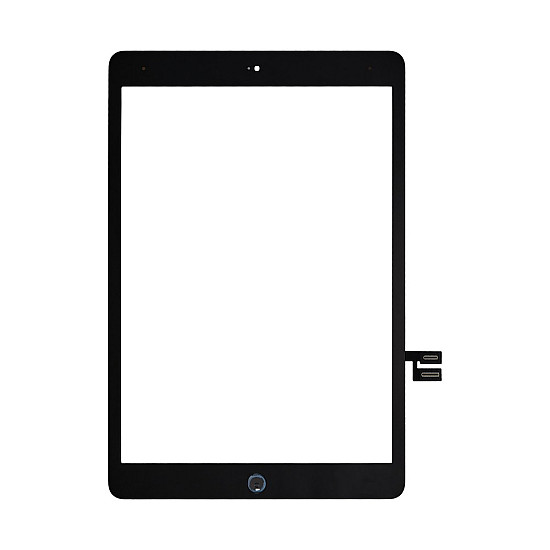 Glass Touch Screen Digitizer (With Adhesive) - Black for iPad 7 (2019) [High Quality]