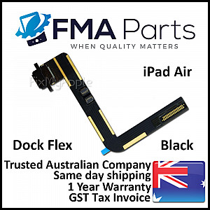 Charging Port Flex Cable - Black OEM for iPad Air