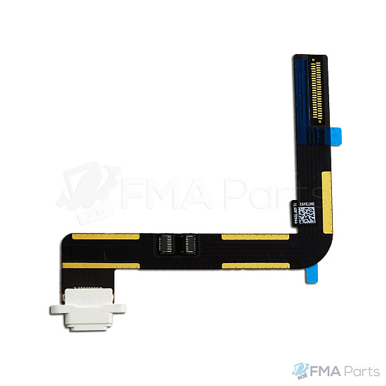 Charging Port Flex Cable - White OEM for iPad Air / iPad 5 (2017) / iPad 6 (2018)