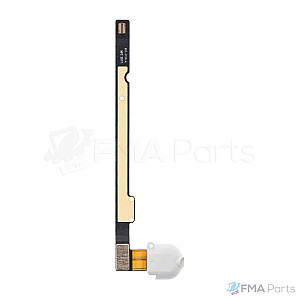 Headphone Jack Flex Cable (WiFi + Cellular) - White OEM for iPad Air / iPad 5 (2017) / iPad 6 (2018)