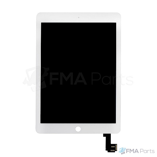 LCD Touch Screen Digitizer Assembly - White (With Adhesive) for iPad Air 2 (High Quality)