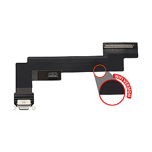 Charging Port Flex Cable - Pink OEM for iPad Air 5 (Wi-Fi) Charging Port Flex Cable - Pink OEM for iPad Air 5 (Wi-Fi)