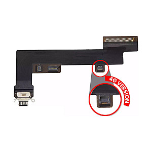 Charging Port Flex Cable - Space Grey OEM for iPad Air 5 (Wi-Fi + Cellular) Charging Port Flex Cable - Space Grey OEM for iPad Air 5 (Wi-Fi + Cellular)