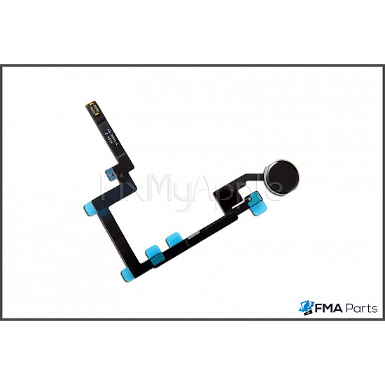 Home Button Flex Cable Assembly - Space Grey OEM for iPad Mini 3