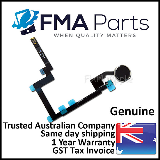 Home Button Flex Cable Assembly - Space Grey OEM for iPad Mini 3