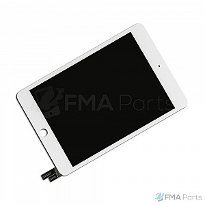 LCD Touch Screen Digitizer Assembly - White OEM (With Adhesive) for iPad Mini 4