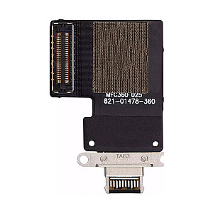 Charging Port Flex Cable - Space Grey OEM for iPad Pro 11 (2018 / 2020) / iPad Pro 12.9 (2018 / 2020) Charging Port Flex Cable - Space Grey OEM for iPad Pro 11 (2018 / 2020) / iPad Pro 12.9 (2018 / 2020)