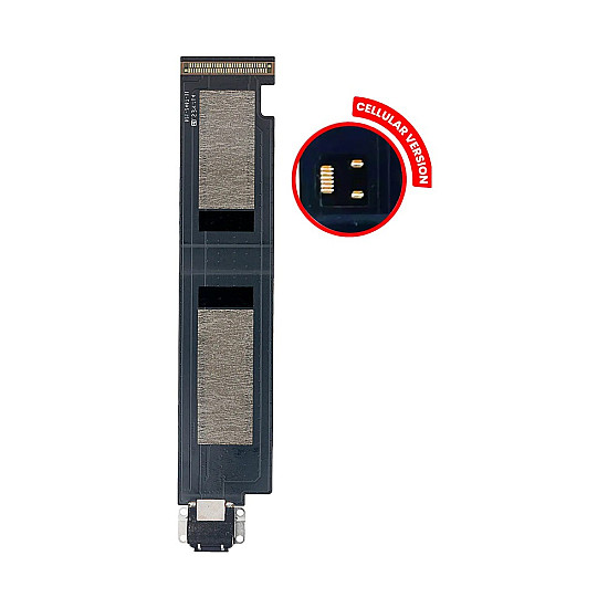 Charging Port Flex Cable - Silver OEM for iPad Pro 12.9 (2015) (Wi-Fi + Cellular)