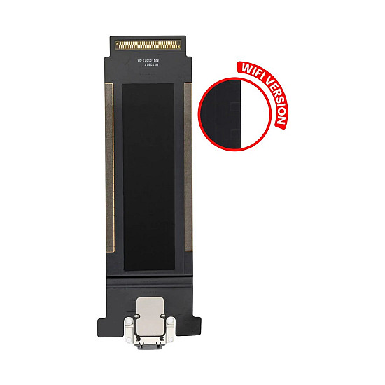 Charging Port Flex Cable - Space Grey OEM for iPad Pro 12.9 (2017) (Wi-Fi)