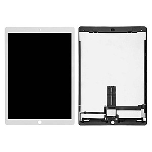 [High Quality] LCD Touch Screen Digitizer Assembly with IC PCB Board - White for iPad Pro 12.9 (2015)