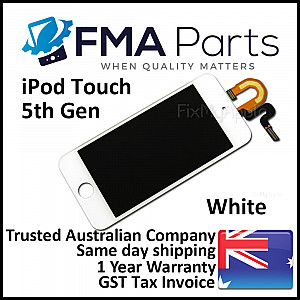 LCD Touch Screen Digitizer Assembly - White for iPod Touch 5th / 6th Gen
