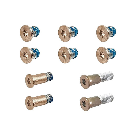 Bottom Case Screws (10 pcs) for MacBook Air 13-inch A1932 / A2179 / A2337 (2018-2020) - Gold
