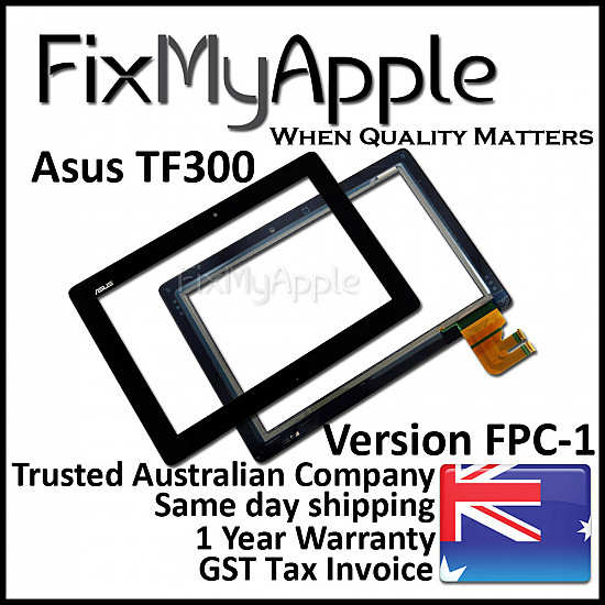 Asus Transformer Pad TF300 TF301 Glass Touch Screen Digitizer 5158N FPC-1 OEM