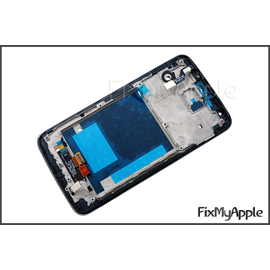 LG G2 D802 LCD Touch Screen Digitizer Assembly with Frame - Black OEM