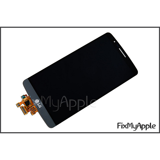 LG G3 D855 LCD Touch Screen Digitizer Assembly - Black OEM (With Adhesive)