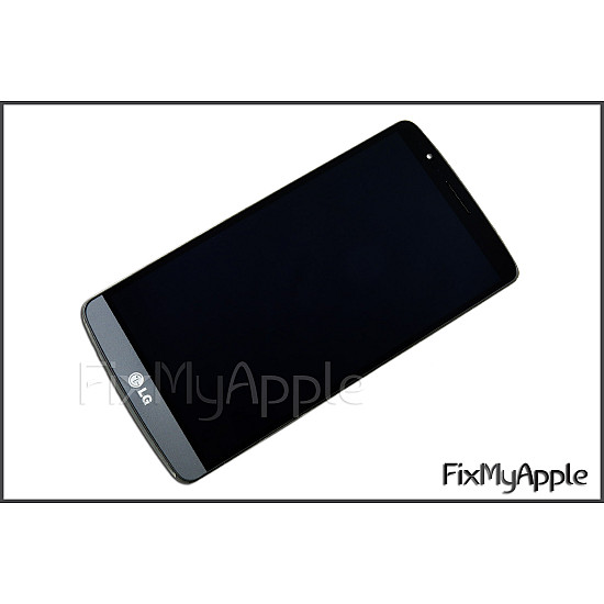 LG G3 D855 LCD Touch Screen Digitizer Assembly with Frame - Black OEM