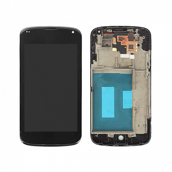 LG Nexus 4 E960 LCD Touch Screen Digitizer Assembly with Frame OEM