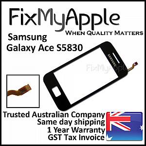 Samsung Galaxy Ace S5830 Glass Touch Screen Digitizer - Black OEM