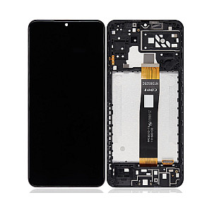 [Aftermarket LCD] LCD Touch Screen Digitizer Assembly with Frame - Black for Samsung Galaxy A04s A047