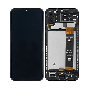 [Aftermarket LCD] LCD Touch Screen Digitizer Assembly with Frame - Black for Samsung Galaxy A13 A135