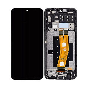 [Aftermarket LCD] LCD Touch Screen Digitizer Assembly with Frame - Black for Samsung Galaxy A14 A145 / A14 5G A146
