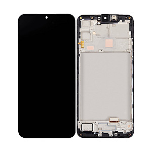 [Aftermarket OLED] OLED Touch Screen Digitizer Assembly with Frame - Midnight Blue for Samsung Galaxy A16 4G A165
