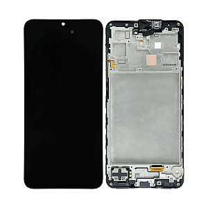 [Aftermarket OLED] OLED Touch Screen Digitizer Assembly with Frame - Black for Samsung Galaxy A17 4G A175