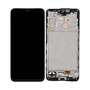 [Service Pack] OLED Touch Screen Digitizer Assembly with Frame - Black for Samsung Galaxy A17 4G A175