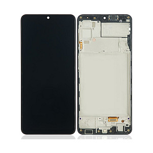 [Service Pack] OLED Touch Screen Digitizer Assembly with Frame - Black for Samsung Galaxy A22 A225