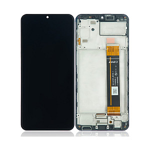 [Service Pack] LCD Touch Screen Digitizer Assembly with Frame - Black for Samsung Galaxy A23 A235