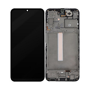 [Service Pack] OLED Touch Screen Digitizer Assembly with Frame - Black for Samsung Galaxy A25 5G A256