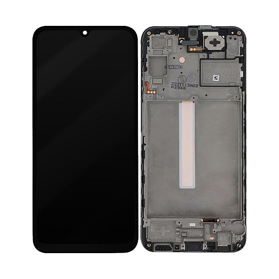 [Service Pack] OLED Touch Screen Digitizer Assembly with Frame - Black for Samsung Galaxy A25 5G A256