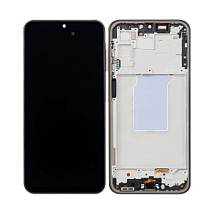 [Service Pack] OLED Touch Screen Digitizer Assembly with Frame - Black for Samsung Galaxy A26 5G A266