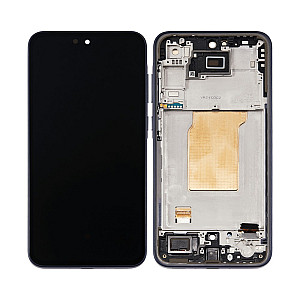 [Service Pack] OLED Touch Screen Digitizer Assembly with Frame - Navy for Samsung Galaxy A35 5G A356