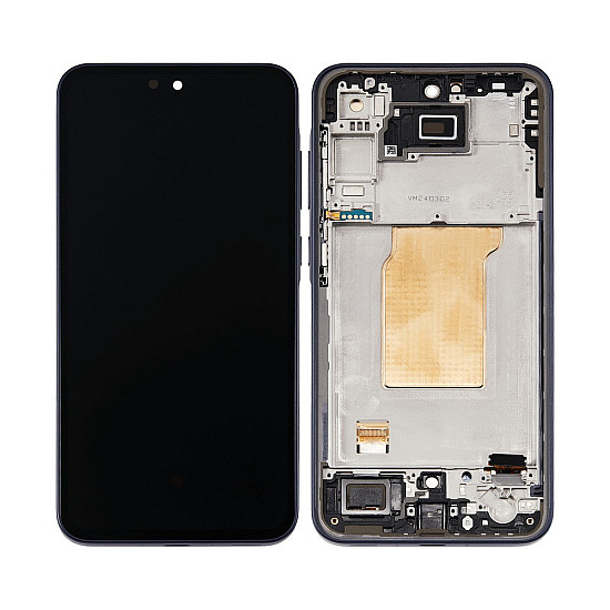 [Service Pack] OLED Touch Screen Digitizer Assembly with Frame - Navy for Samsung Galaxy A35 5G A356