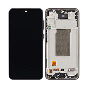 [Service Pack] OLED Touch Screen Digitizer Assembly with Frame - Black for Samsung Galaxy A36 5G A366