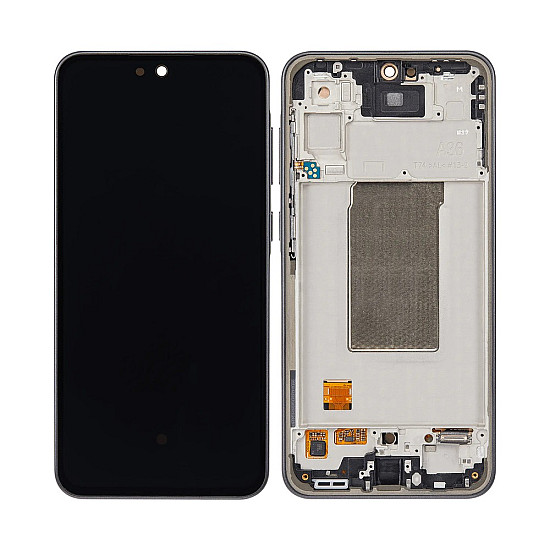 Samsung Galaxy A36 5G A366 OLED Touch Screen Digitizer Assembly with Frame - Black [Service Pack]