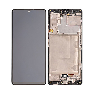 [Aftermarket OLED] OLED Touch Screen Digitizer Assembly with Frame - Black for Samsung Galaxy A42 5G A426