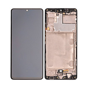 [Service Pack] OLED Touch Screen Digitizer Assembly with Frame - Black for Samsung Galaxy A42 5G A426