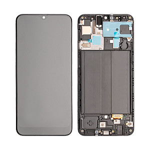 [Aftermarket LCD] LCD Touch Screen Digitizer Assembly with Frame - Black for Samsung Galaxy A30 A305 / A50 A505 / A50s A507
