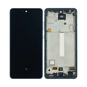 [Aftermarket OLED] OLED Touch Screen Digitizer Assembly with Frame - Black for Samsung Galaxy A52 A525 / A52 5G A526 / A52s 5G A528