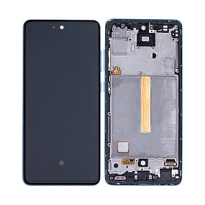 [Refurbished] OLED Touch Screen Digitizer Assembly with Frame - Black for Samsung Galaxy A52 A525 / A52 5G A526