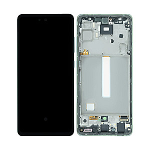 [Refurbished] OLED Touch Screen Digitizer Assembly with Frame - Awesome Violet for Samsung Galaxy A52s 5G A528