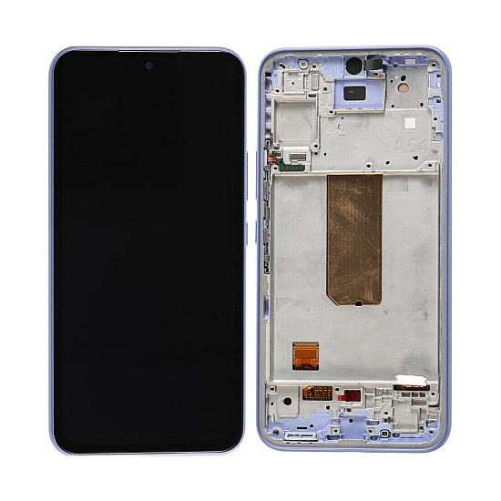 Samsung Galaxy A54 5G A546 OLED Touch Screen Digitizer Assembly with Frame - Violet [Service Pack]