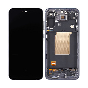 [Service Pack] OLED Touch Screen Digitizer Assembly with Frame - Navy for Samsung Galaxy A55 5G A556