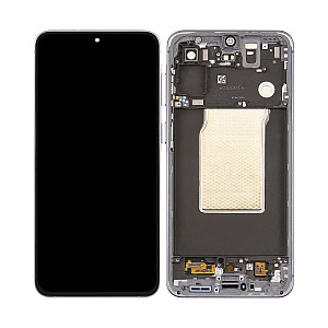 [Service Pack] OLED Touch Screen Digitizer Assembly with Frame - Grey for Samsung Galaxy A57 5G A576