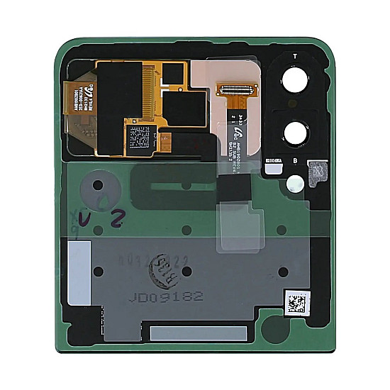 [Refurbished] Outer OLED Cover Screen Replacement - Phantom Black for Samsung Galaxy Z Flip3 F711