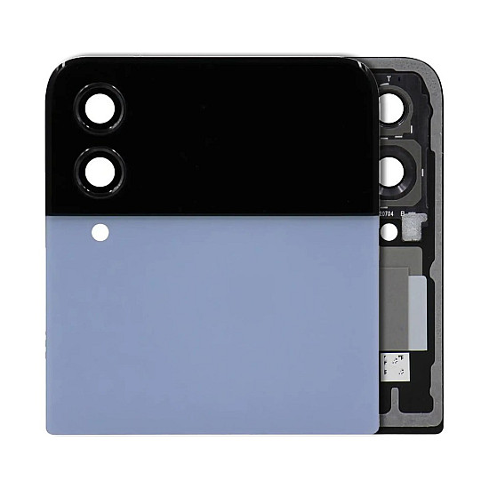 [Refurbished] Outer OLED Cover Screen Replacement - Blue for Samsung Galaxy Z Flip4 F721