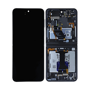 [Refurbished] OLED Touch Screen Digitizer Assembly with Frame - Gray for Samsung Galaxy Z Flip5 F731
